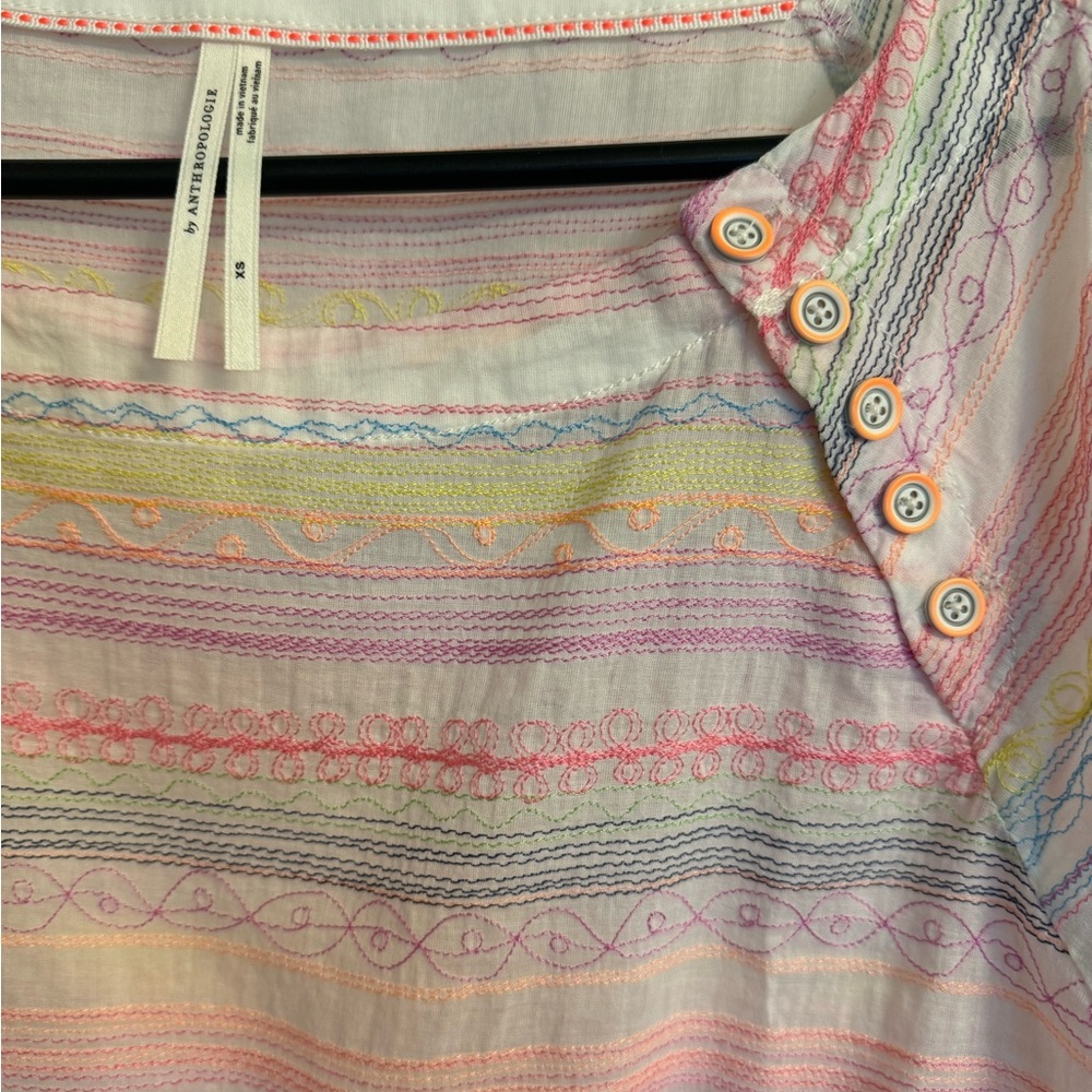Anthropologie Letty Babydoll Blouse - Picture 4 of 6